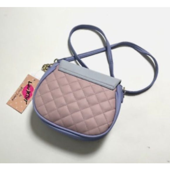 Luv Betsey Johnson Satchel  Messenger COLOR BLOCK Handbag Crossbody   Purse - Picture 3 of 4